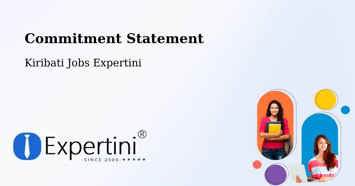 Corporate Commitment – Tabiteuea - Kiribati Jobs Expertini